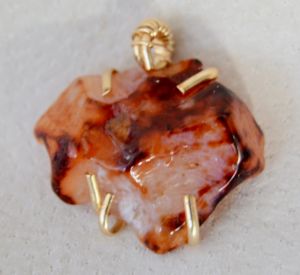 Free-form Cabochon Pendant - Paula Purpura Art