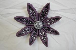Purple Seed Pod Flower
