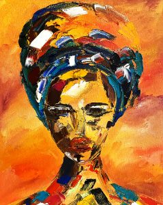 African Queen Painting