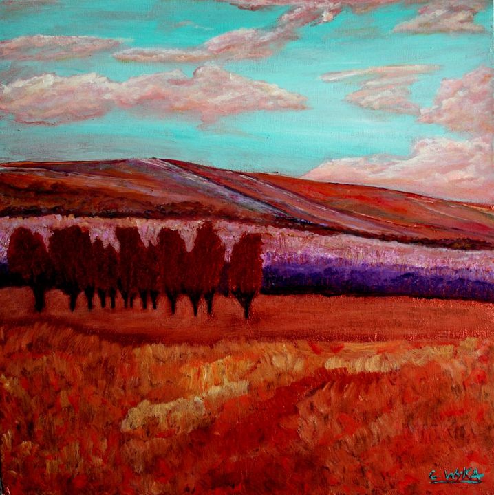 Copper trees - Curt Wyka