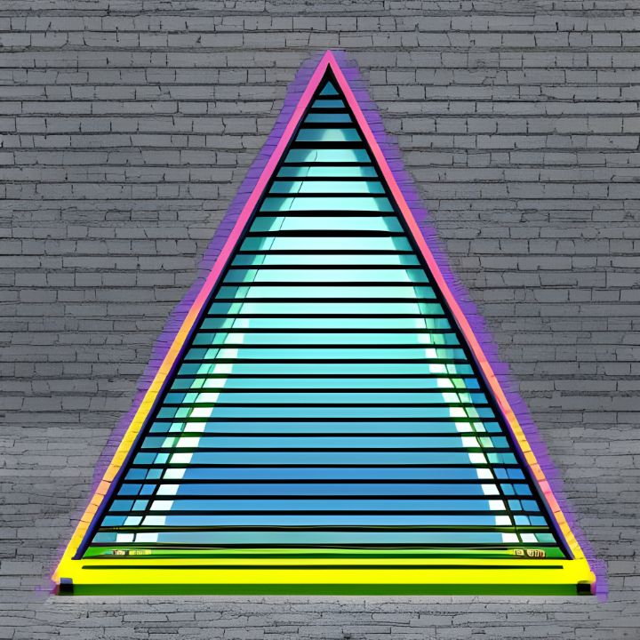 Pyramid of Codes and Secrets - Ink Fist Design - Digital Art, Abstract,  Geometric - ArtPal