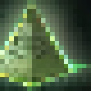 Pyramid Hologram - Ink Fist Design
