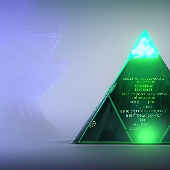 Pyramid of Codes and Secrets - Ink Fist Design - Digital Art, Abstract,  Geometric - ArtPal