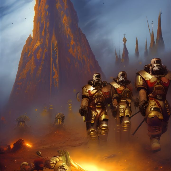 Fire Warriors - Ink Fist Design