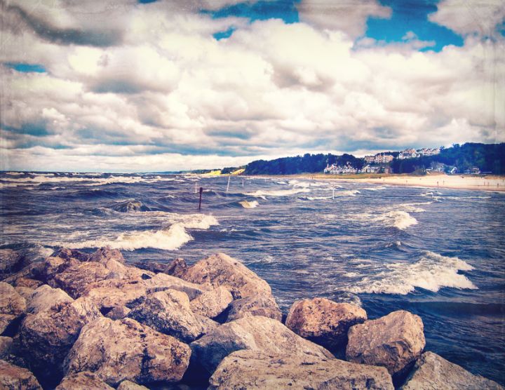 Vintage Lake Michigan - Perkins Designs