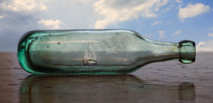 Sailboat in a Bottle - Perkins Designs