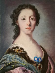 After F. Cotes Portrait of a Lady