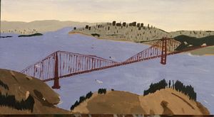 San Francisco Bay and Bridge