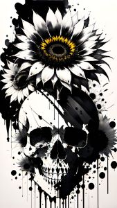 a*a様 Sunflower Twins 絵画原画 付ける