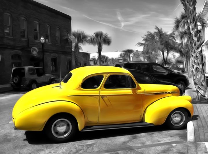 ~Yellow Coupe~ - Barbee's Photography