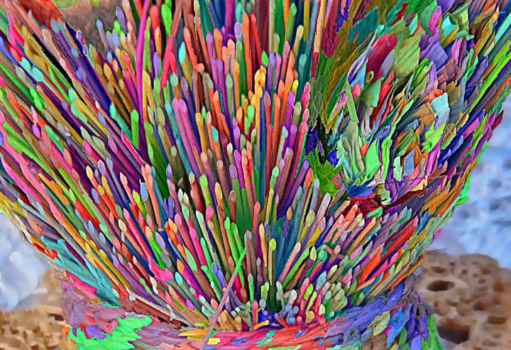 Colorful Straws - Barbee's Photography
