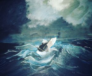 絵画 The STORM Riding out The Storm - Randall Locklear - Paintings & Prints