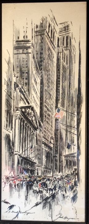 John Haymson N.Y. Stock Exchange FINEARTFOURU Paintings