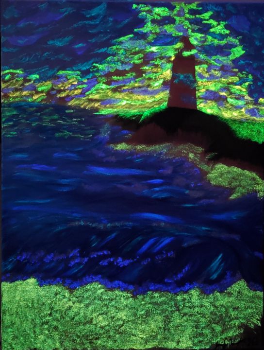 Lighthouse (glowing) - Leeloo's Gallery