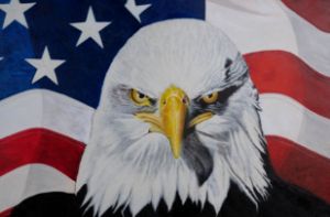 "White Hat" Patriot Eagle