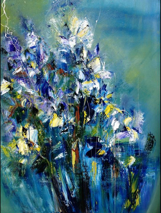 Irises - Art by Inna Gallery