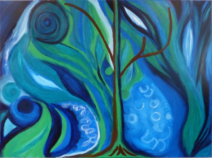 L'ample respiration de l'arbre - Magda Hoibian Artiste