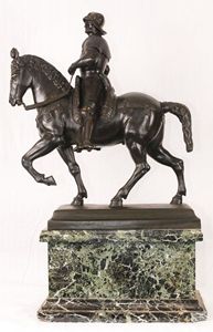 Soldier On Horse Bronze