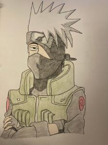 Drawing of Kakashi (naruto). - manga - Drawings & Illustration, Childrens  Art, Comics - ArtPal