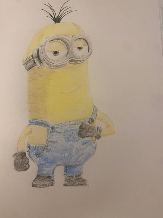 How to Draw Minion Kevin with Beard: A Step-by-Step Guide