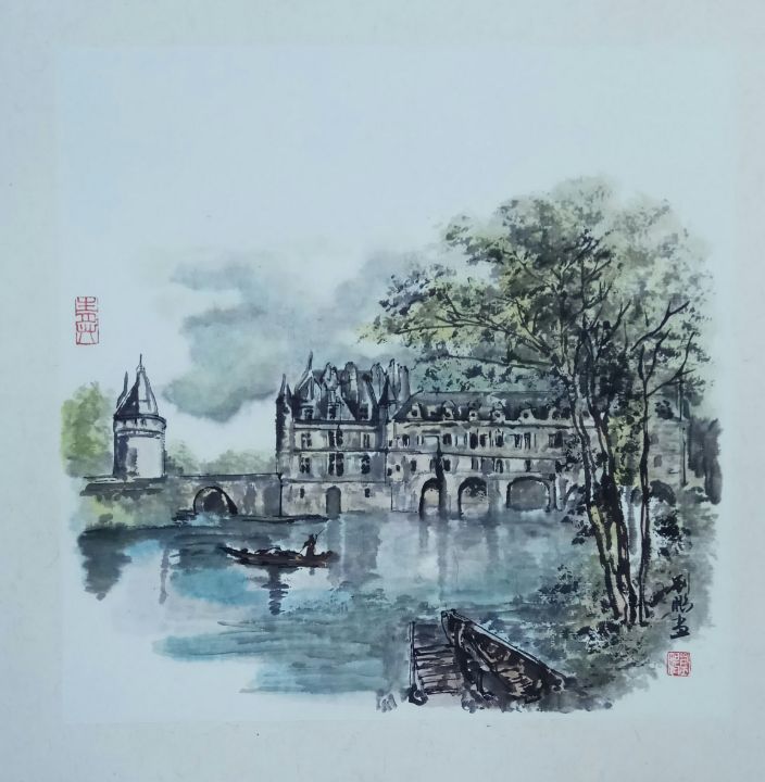 Chenonceau Chateau Cross Stitch Kit – The French Needle