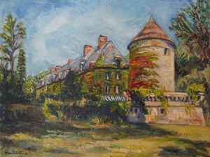 Agnou's castle near Paris