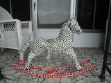 mosaic rocking horse