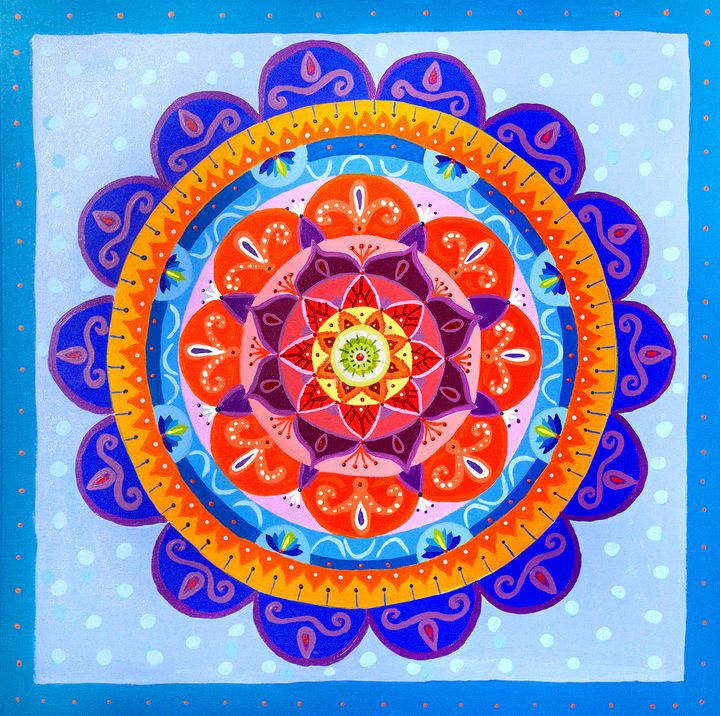 Bohemian mandala mandala murals