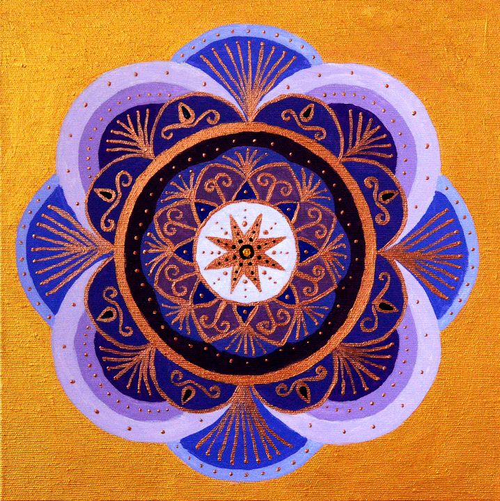 Summer Harvest - Mandala deals Art - Original Painting