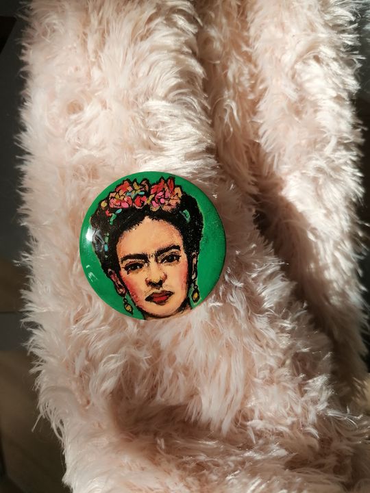 Frida Kahlo brooch - E.G