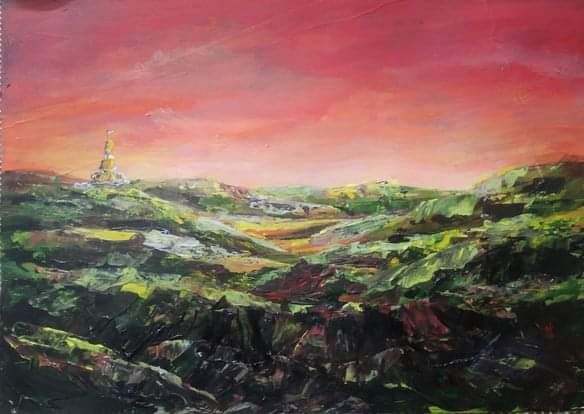 Semi Abstract - SRS Arts - Paintings & Prints, Abstract, Landscape - ArtPal