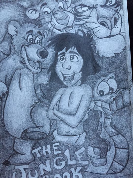 The jungle book - Amber French - Drawings & Illustration, Childrens Art,  Disney - ArtPal