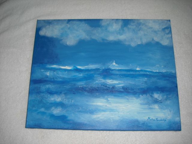 Mar azul - Martha Fernandez