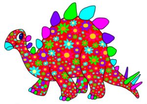 Cute Stegosaurus