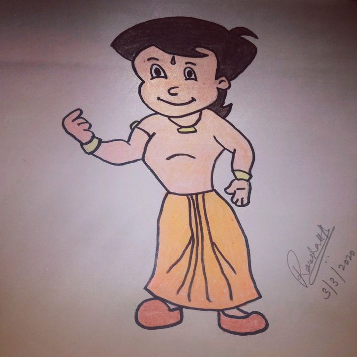 Coloring Pages | Chota bheem coloring pages