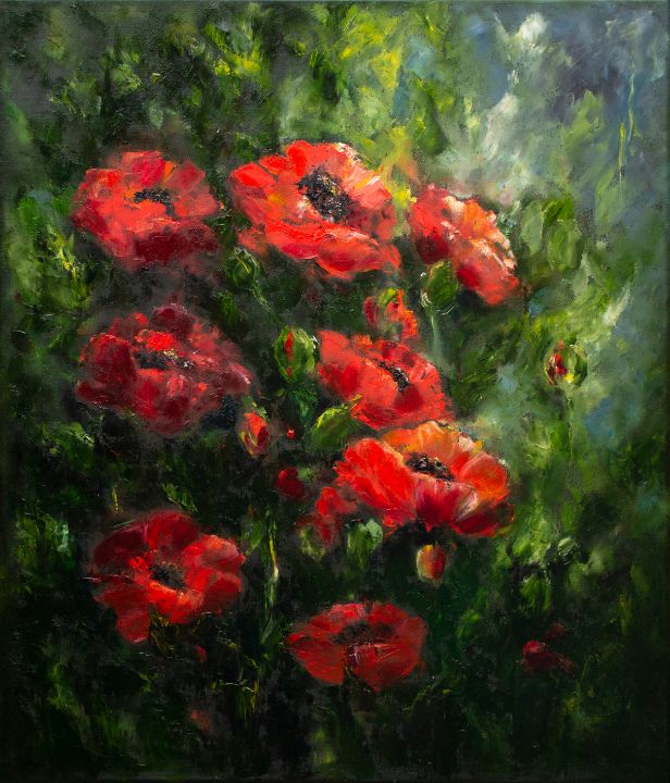 In love with poppies - Mila Moroko