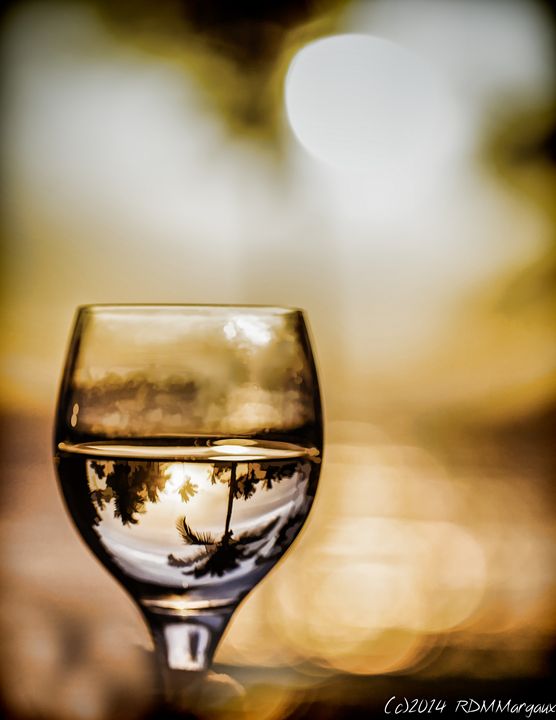 Wine and Sunset - rdmMargaux Fine Art