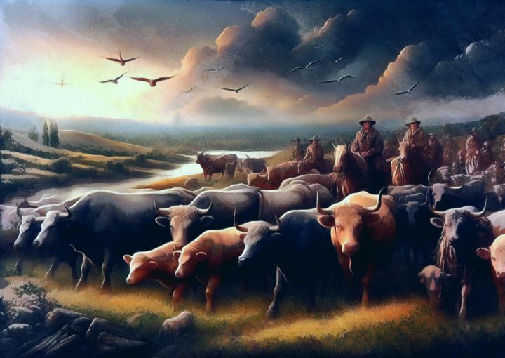 Roundup - Abstract Thinking - Paintings & Prints, Animals, Birds ...