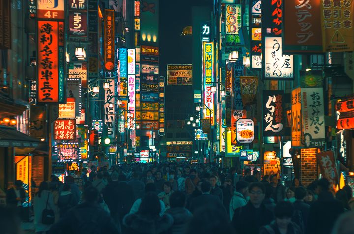 歌舞伎町 After Dark Rayman Photography Places Travel Asia Japan Artpal