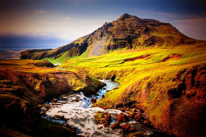 Iceland landscape nr 349 - Rene art
