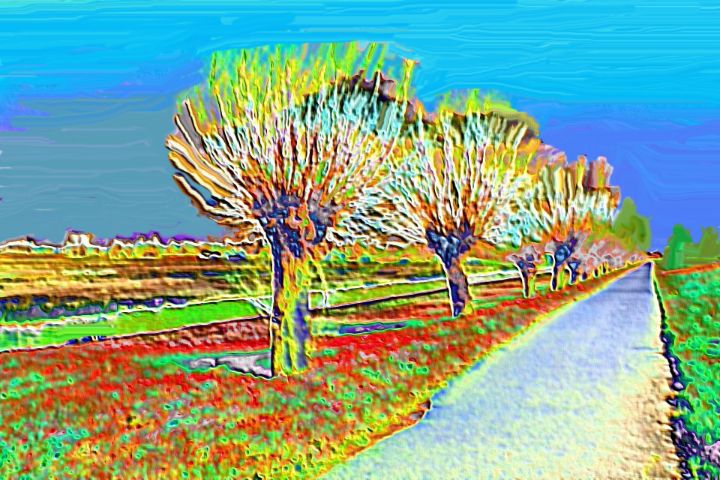 Willow trees - Rene art