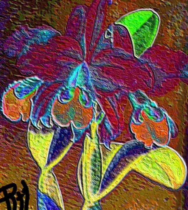 Orchid nr 21 - Rene art