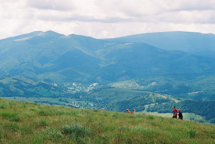 Mountain landscape in Carpathians - Anton Popov