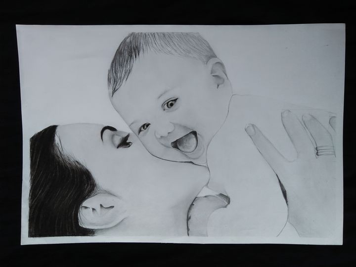 MK Art Gallery  Baby Girl Realistic Color Pencil Drawing  Facebook