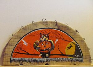 "Halloween Hoot"   SOLD