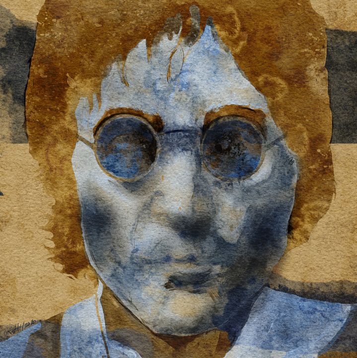 Imagine John Lennon - AdaptArt - Digital Art, Entertainment, Music