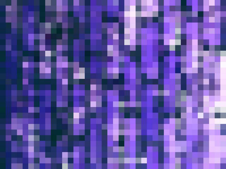 blue and purple geometric pixel art - TimmyLA