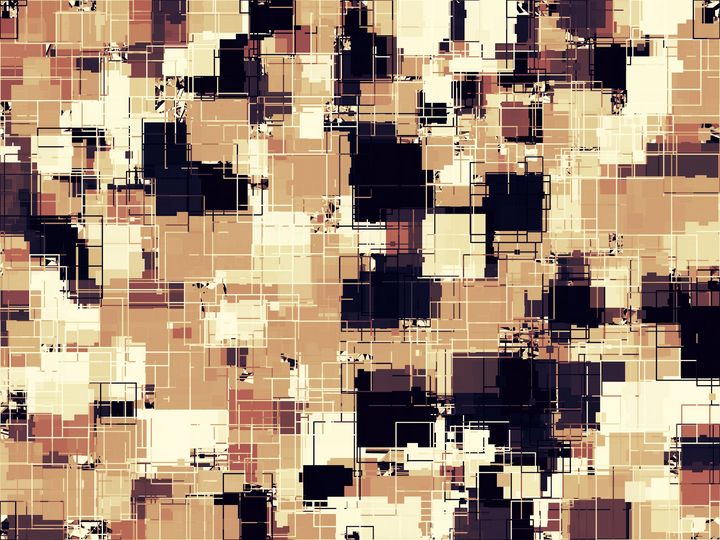 geometric square pattern abstract - TimmyLA - Digital Art & AI ...