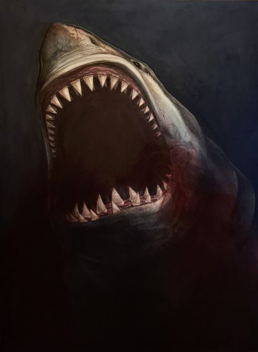 Sea rage - Jinx Art - Paintings & Prints, Animals, Birds, & Fish ...