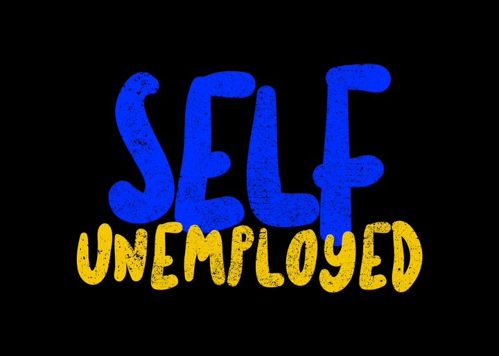 Funny Self Unemployed Pun - Viper Visuals